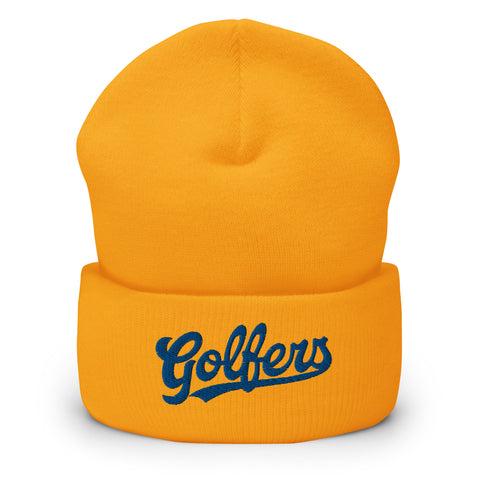 Golfers - Fun Beanie - WhiteBeanieGolfers - Fun Beanie - White