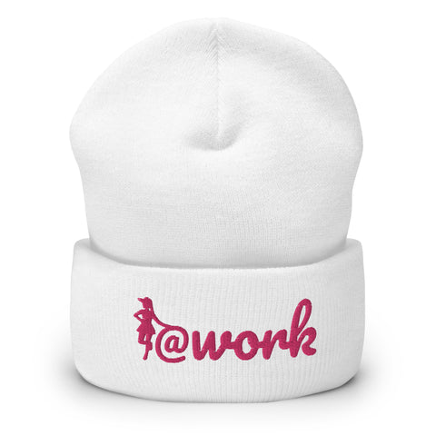 At Work Logo - Cart Girl BeanieBeanieWork Logo - Cart Girl Beanie