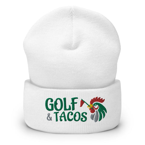 Golf & Tacos - Fun BeanieBeanieGolf & Tacos - Fun Beanie