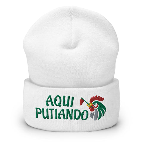 Aqui Putiando - Fun BeanieBeanieAqui Putiando - Fun Beanie