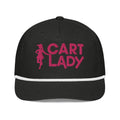 Cart Lady Bold Logo - Cart Girl Rope HatCart Girl [open back]Cart Lady Bold Logo - Cart Girl Rope Hat