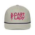 Cart Lady Bold Logo - Cart Girl Rope HatCart Girl [open back]Cart Lady Bold Logo - Cart Girl Rope Hat