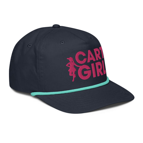 Cart Girl Bold Logo - Cart Girl Rope HatCart Girl [open back]Cart Girl Bold Logo - Cart Girl Rope Hat