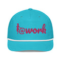 At Work Logo - Cart Girl Rope HatCart Girl [open back]Work Logo - Cart Girl Rope Hat