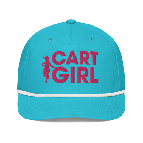 Cart Girl Bold Logo - Cart Girl Rope HatCart Girl [open back]Cart Girl Bold Logo - Cart Girl Rope Hat