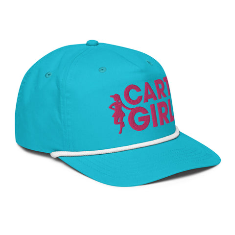 Cart Girl Bold Logo - Cart Girl Rope HatCart Girl [open back]Cart Girl Bold Logo - Cart Girl Rope Hat