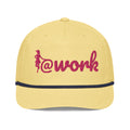 At Work Logo - Cart Girl Rope HatCart Girl [open back]Work Logo - Cart Girl Rope Hat