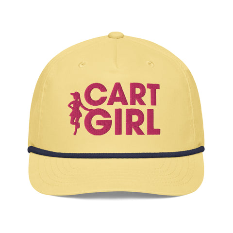 Cart Girl Bold Logo - Cart Girl Rope HatCart Girl [open back]Cart Girl Bold Logo - Cart Girl Rope Hat