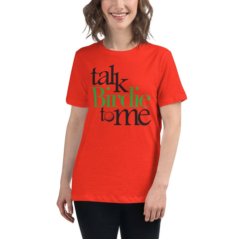 Talk Birdie to Me - Women's Relaxed T-Shirt [light colors]Shirts-Shirt [light colors]